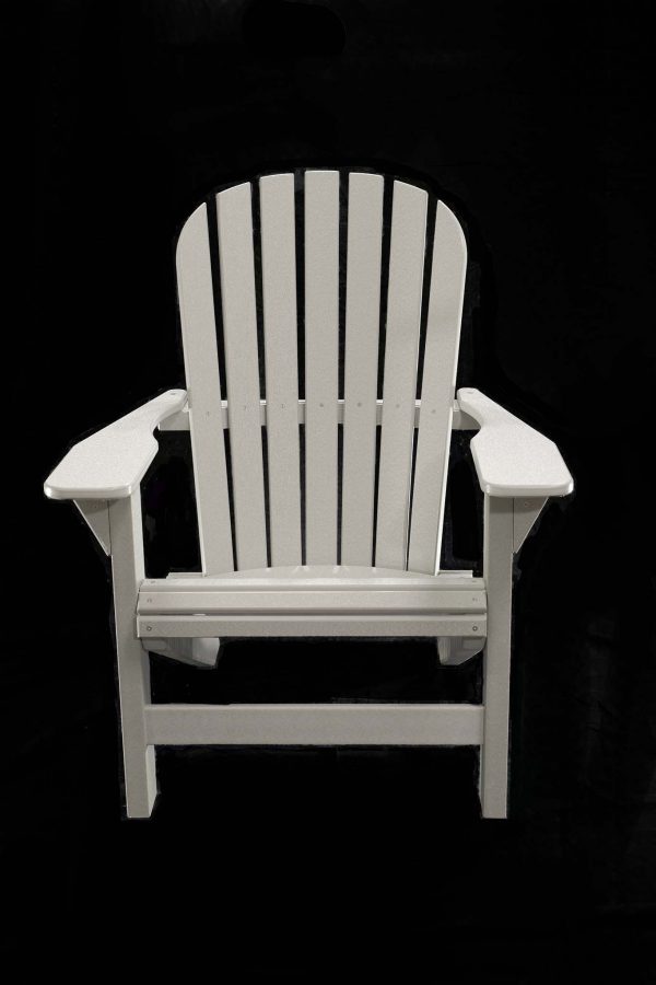 Fireside Roll Classic Adirondack Custom Premium Poly Resin Composite Recycled American Made Handcrafted Chair