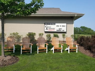 Terracotta Colored Adirondack Chairs